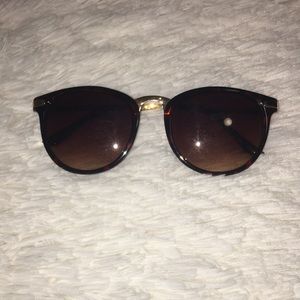 Gold and tortoiseshell sunglasses
